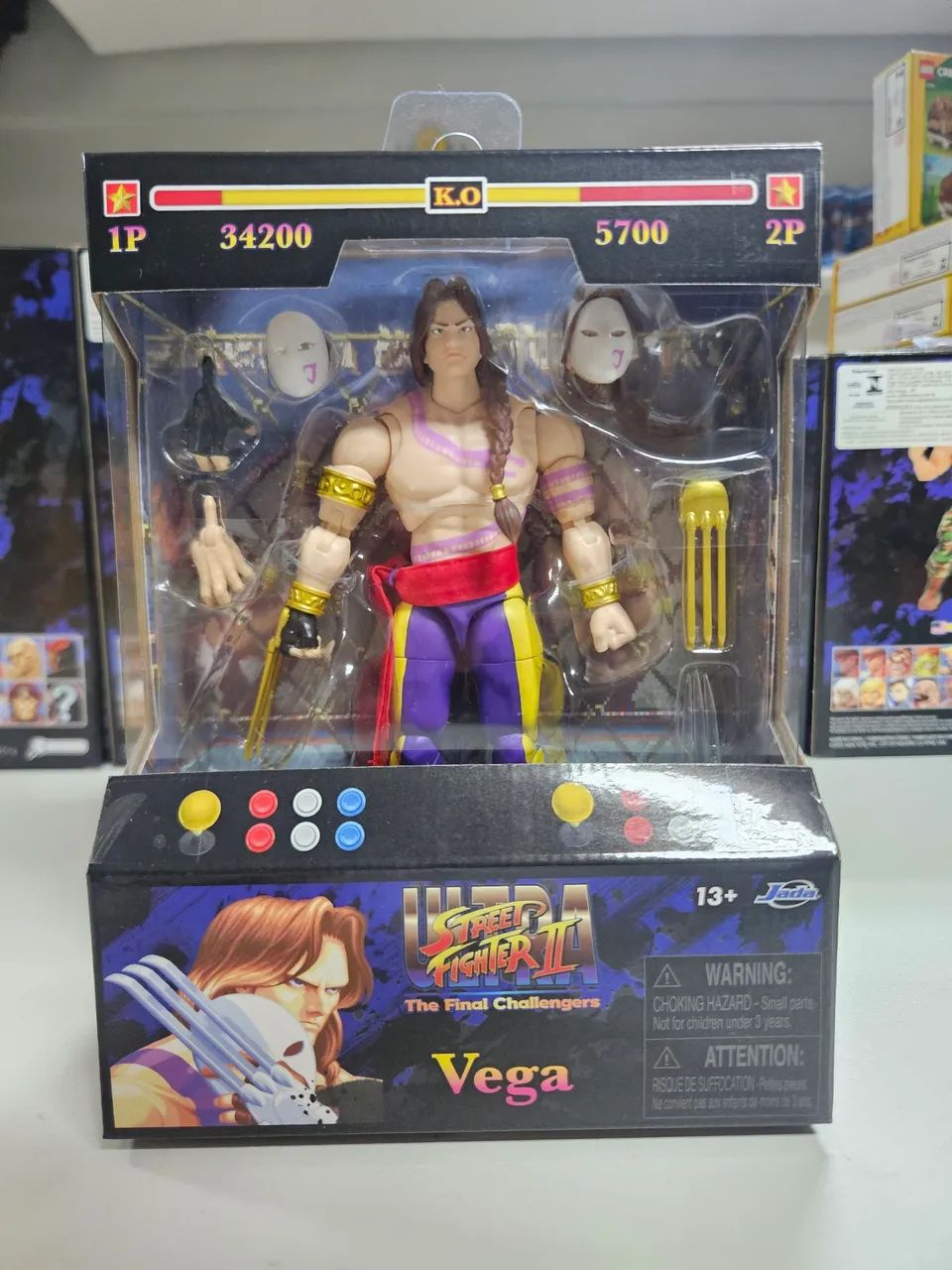 Action Figure StreetFighter Jadatoys  - Foto 3