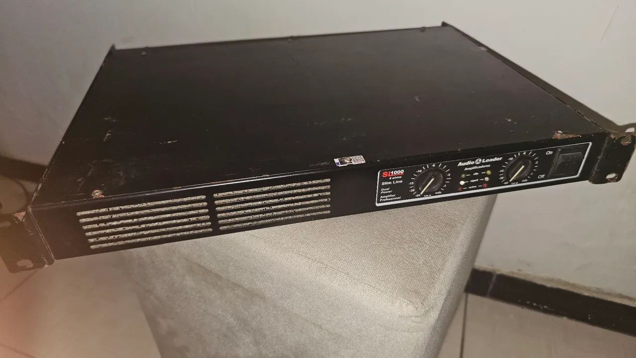 ÁUDIO LEADER SLIM 1000v4ohms - Foto 3