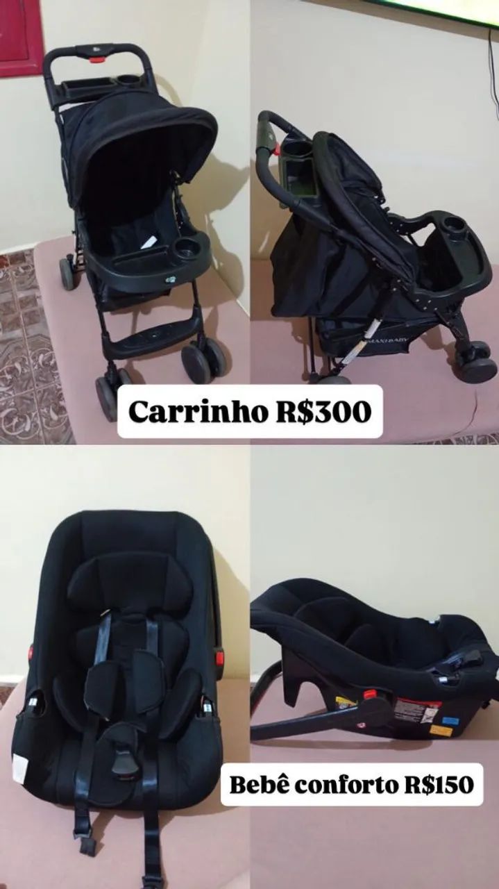 Vende se esse carrinho de bebê e o um bebê conforto não faço entrega 