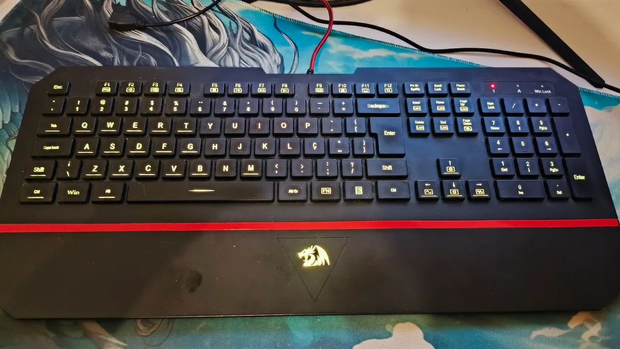 Teclado Redragon Kurama 2 preto - Foto 5
