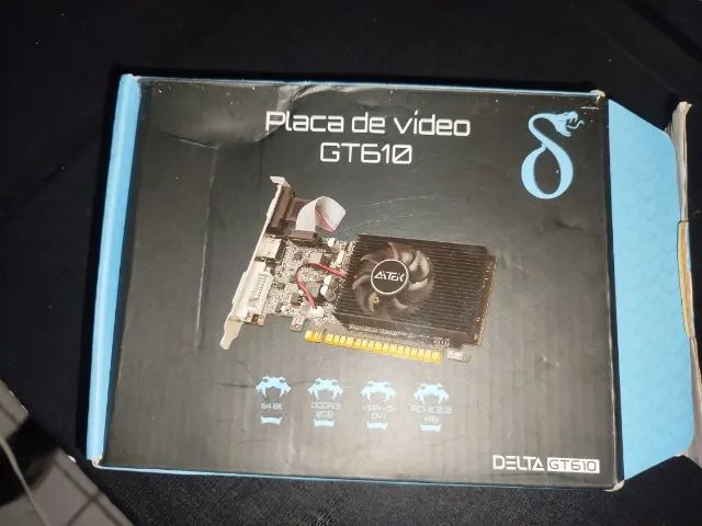 Placa de vídeo gt610 