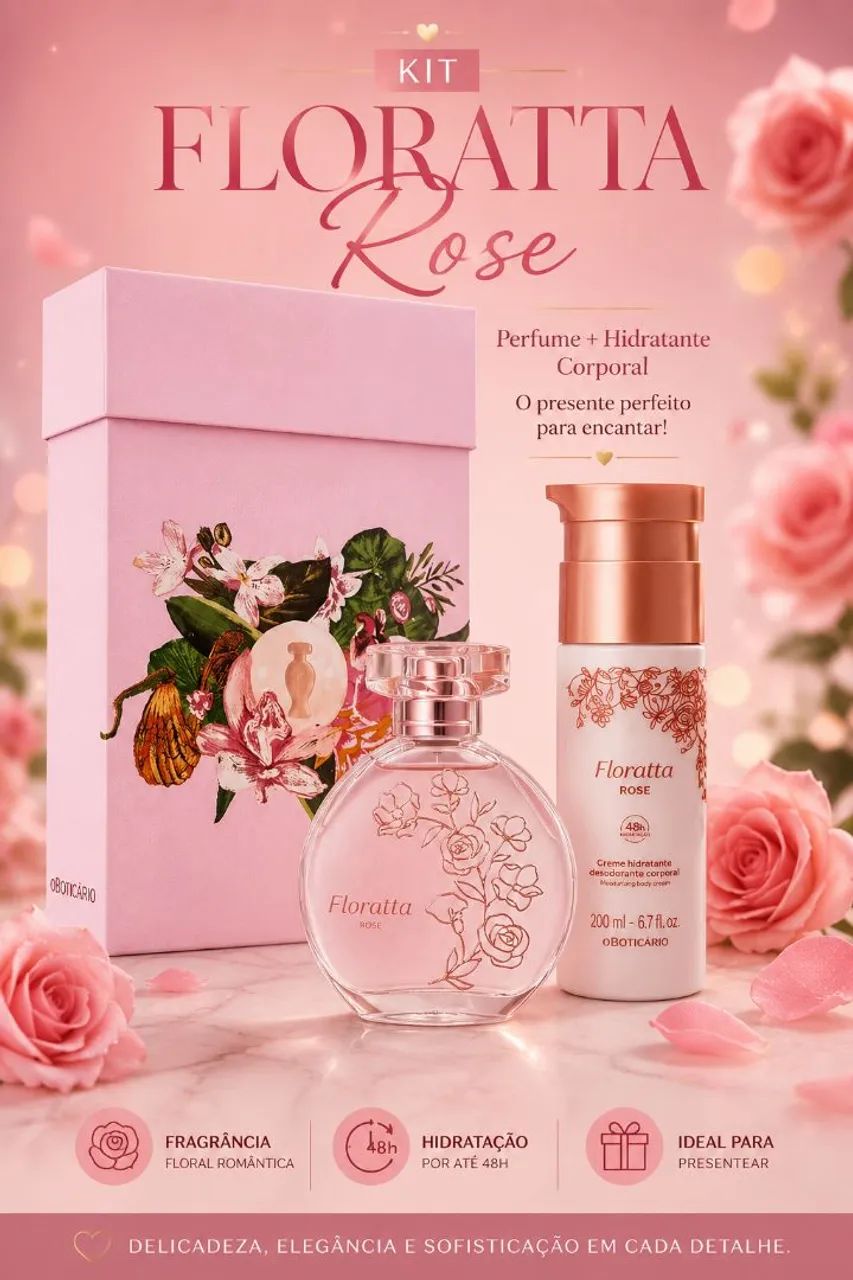 Perfume Floratta Rosé - O Boticário ?