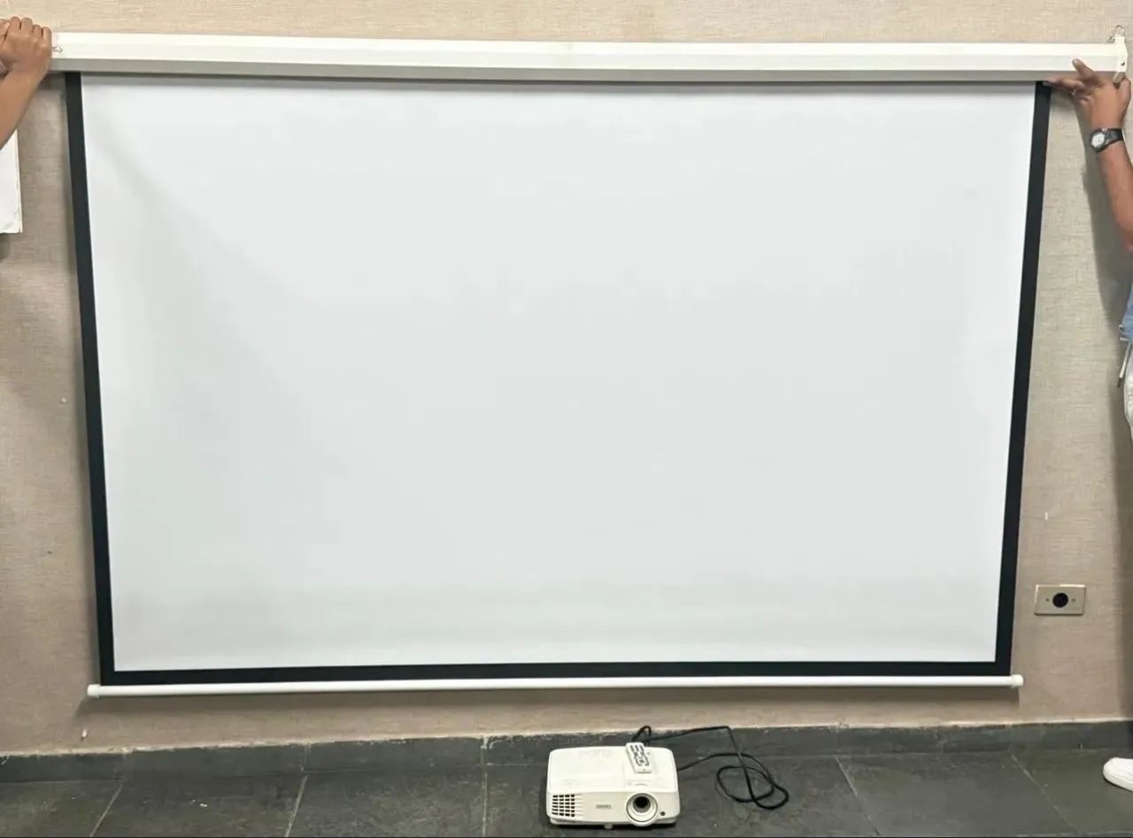 Telão e projetor - Foto 2