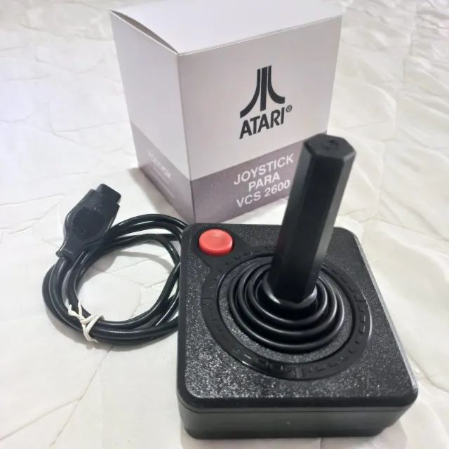 Controle (Joystick) Atari Polyvox c/ Lacre e Caixa Nova Custom - Foto 3