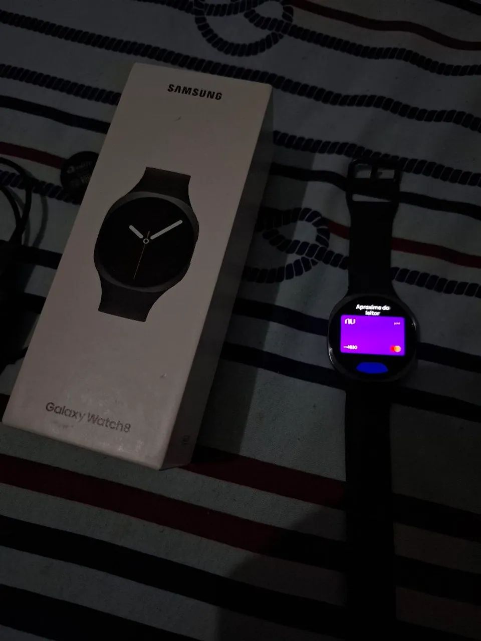 Smartwatch 8 pega chip esim, Nfc, a prova d'água  - Foto 4