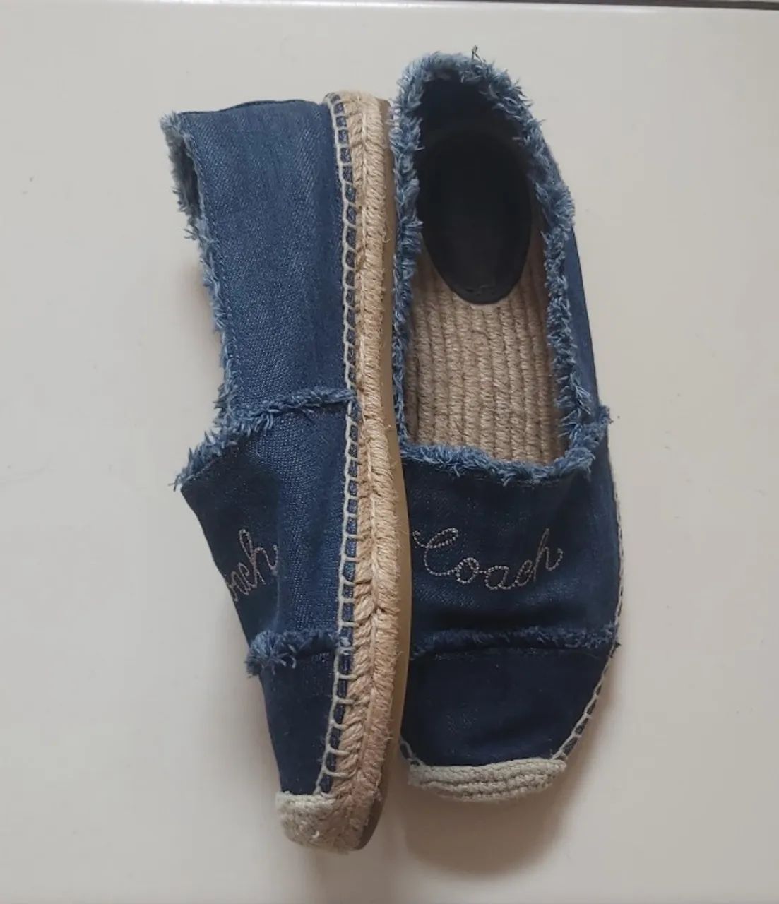 Alpargatas Slip on jeans Coach 36 - Foto 2