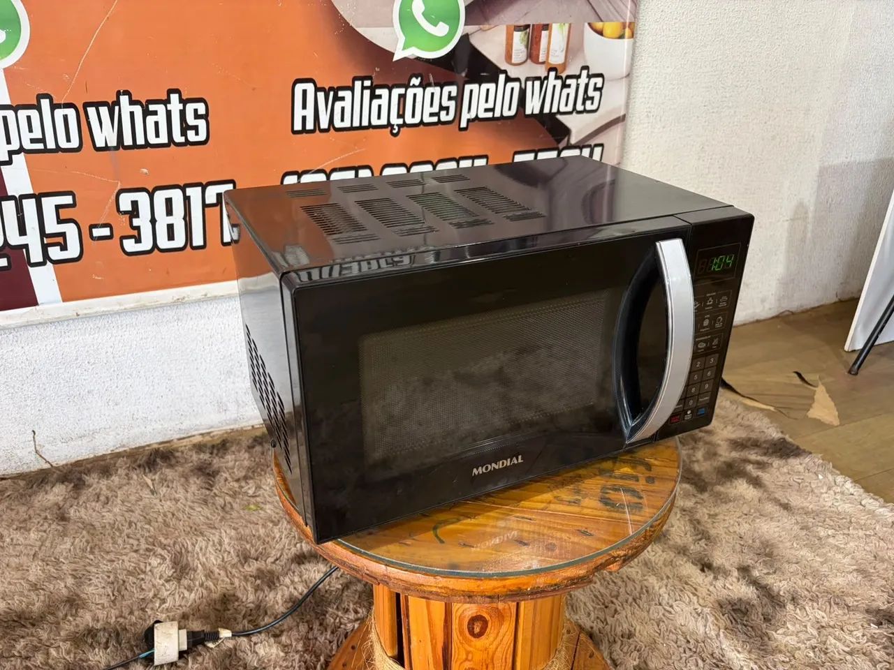 Micro ondas ótimo estado 21 litros funcionando perfeitamente ((ENTREGO GRATIS)) - Foto 2