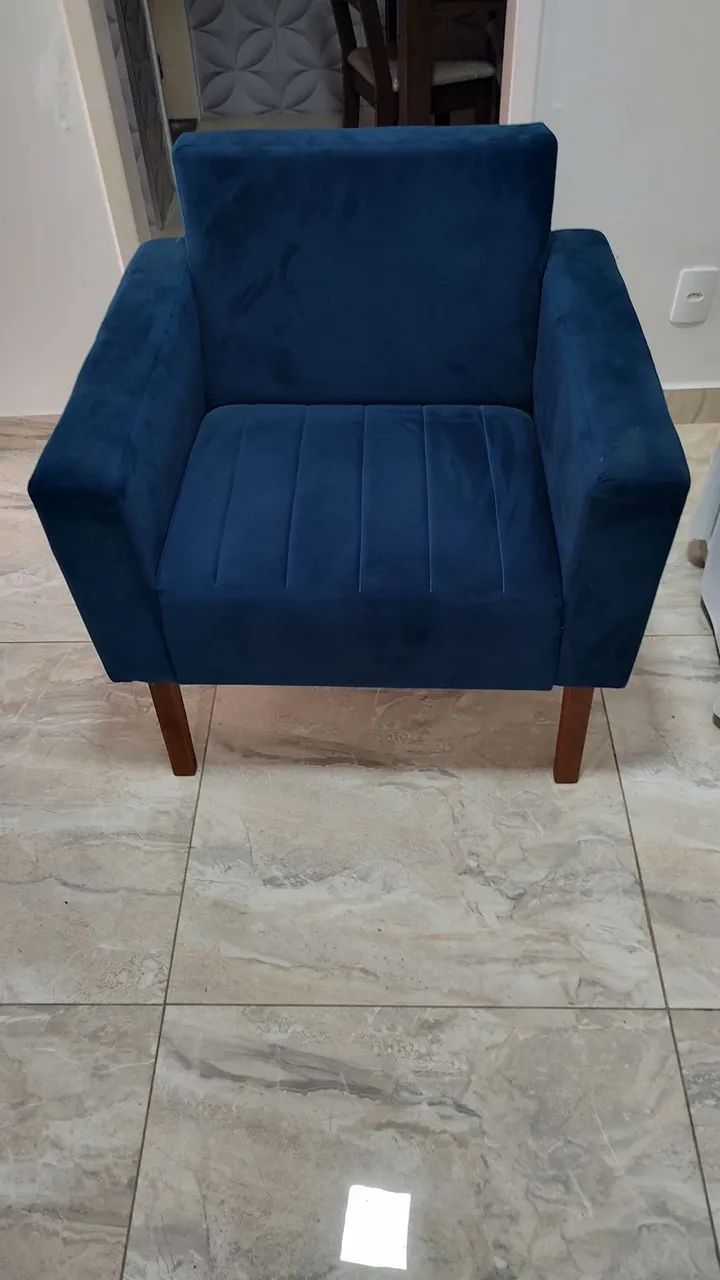 Belíssima poltrona designer luxo