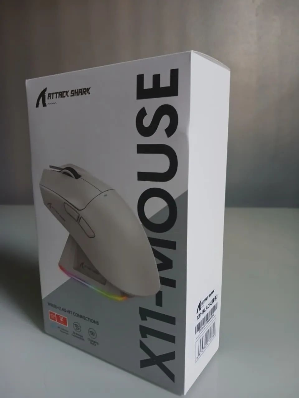 Attack Shark X11 com Dock - NOVO e LACRADO - Foto 4