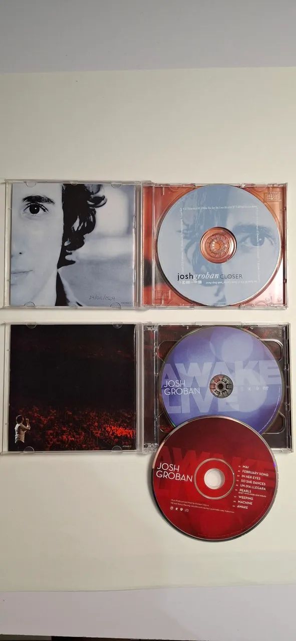 2 cds Josh Groban - 1 ao vivo e 1 em estúdio - Foto 3