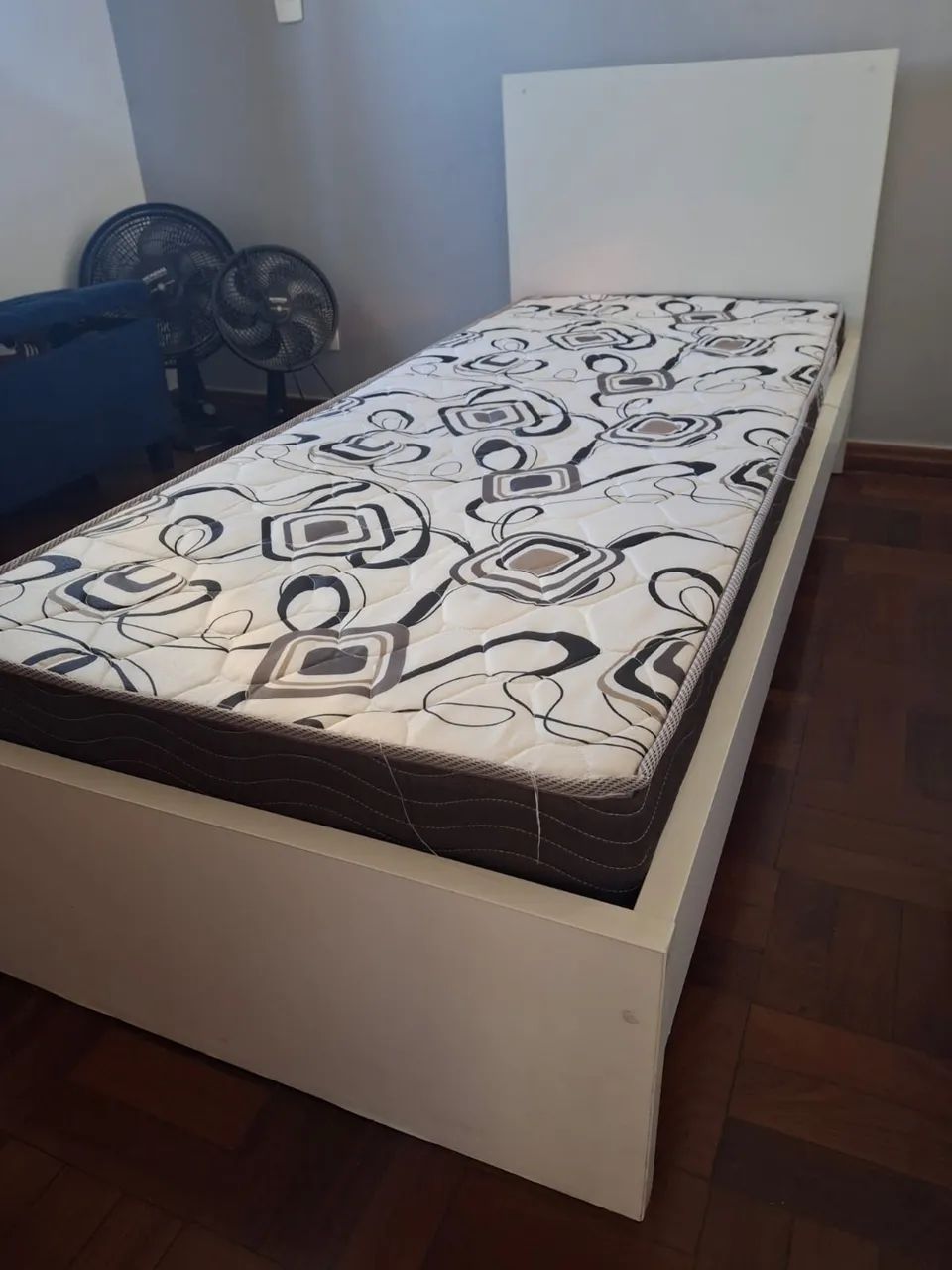 Cama com auxiliar + colchão  - Foto 3