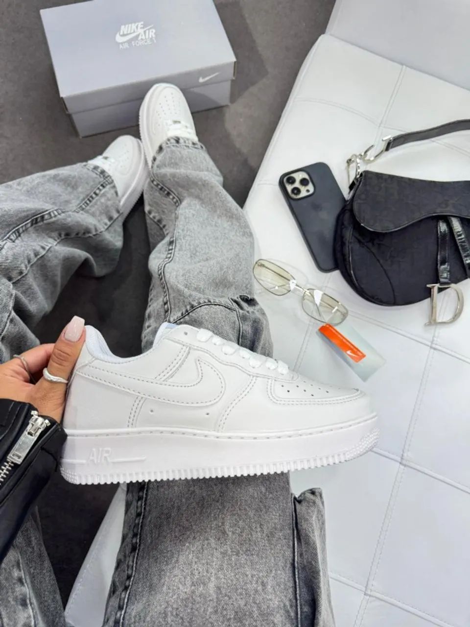 TÊNIS NIKE AIR FORCE - BRANCO