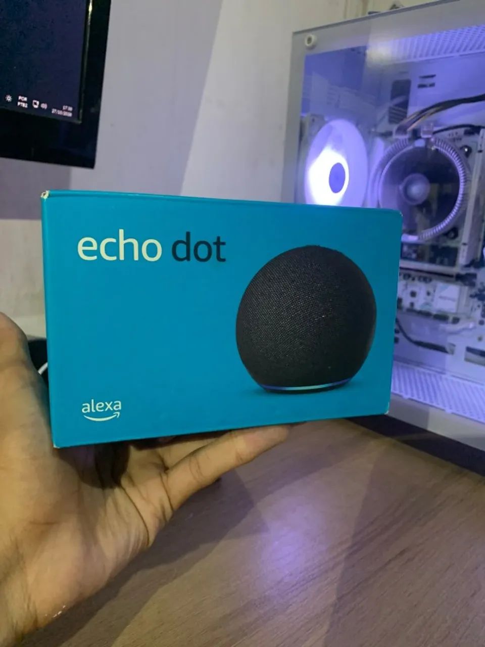 Echo dot 5 Geração Amazon - Novo  - Foto 2