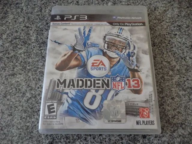 Jogo PS3 NFL Madden 13