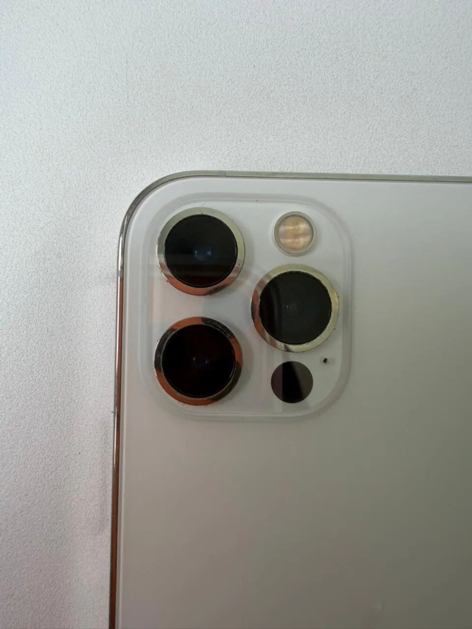 iPhone 12 Pro 128 Gb Prata, seminovo sem Face ID câmera frontal funcionando perfeitamente  - Foto 3