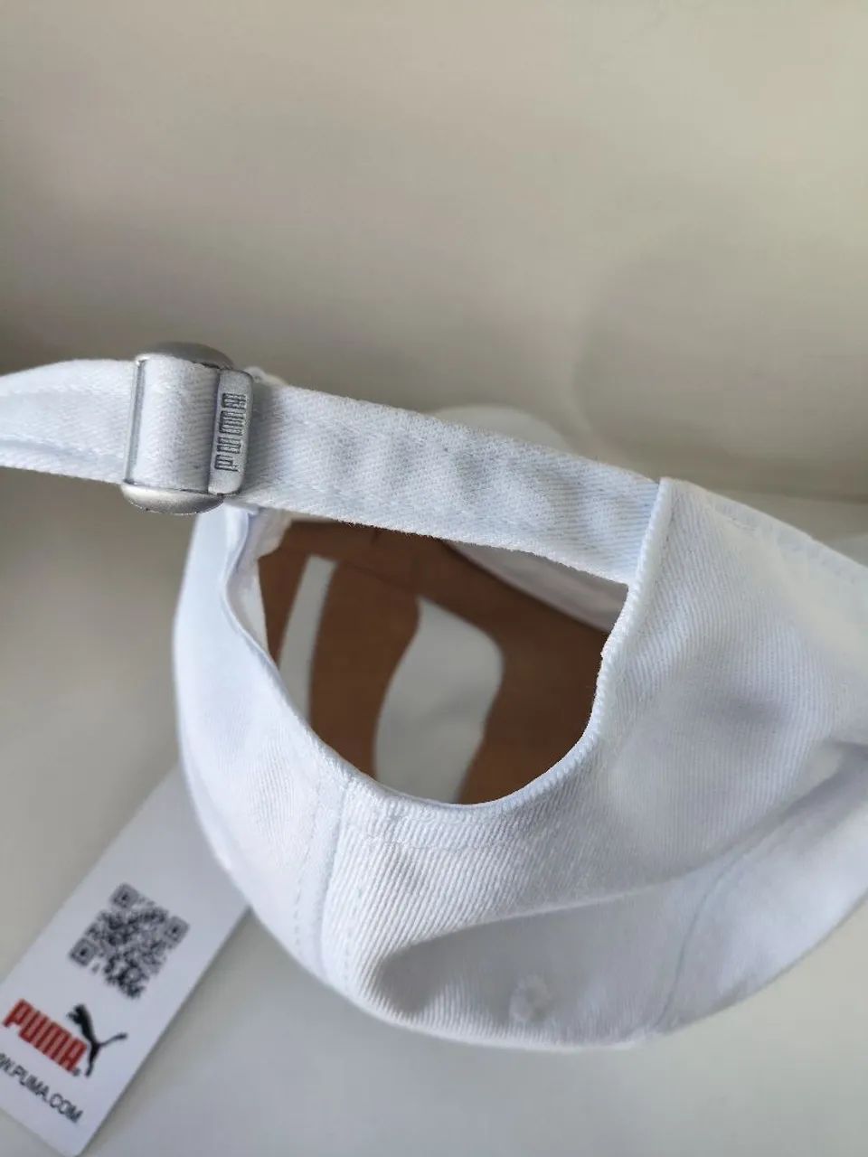 Boné Puma bordado branco  - Foto 2