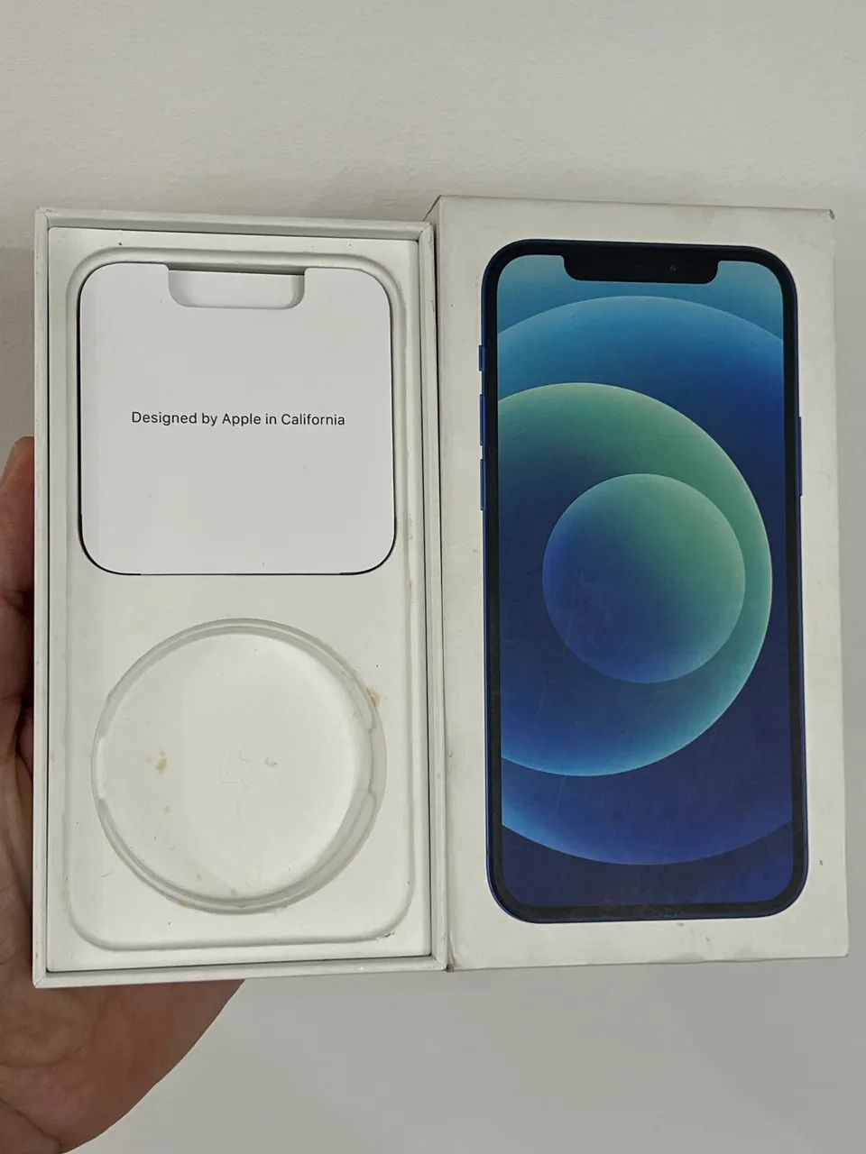 Caixa iPhone 12 128GB Azul 