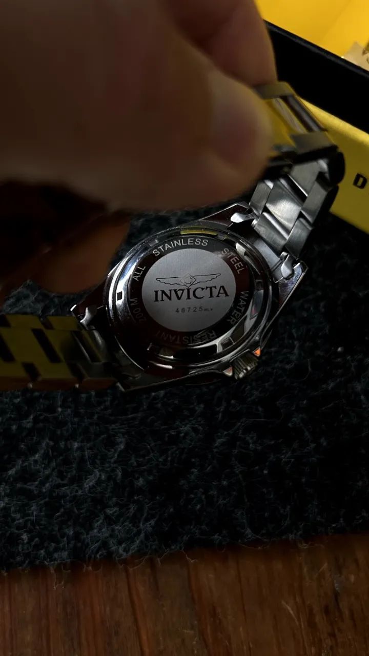 Relógio Invicta Pro Diver 37,5mm verde ORIGINAL movimento Quartz - Foto 3