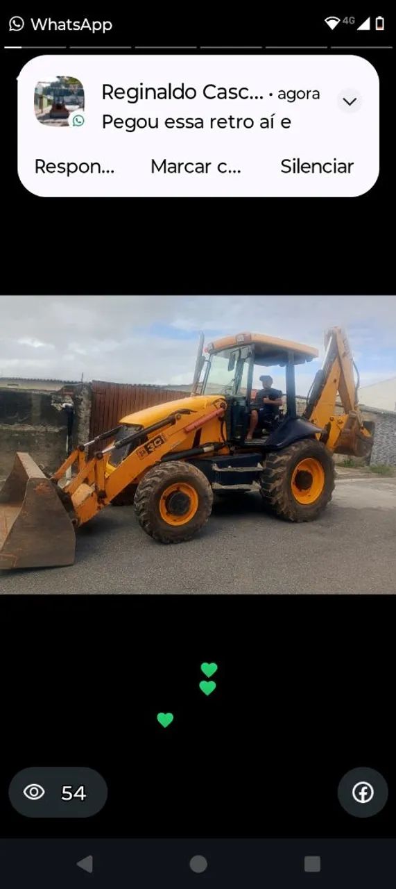  Retroescavadeira Jcb 3c plus  - Foto 3