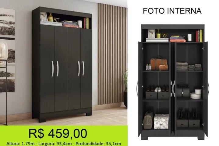 Armário multi funcional - a pronta entrega 
