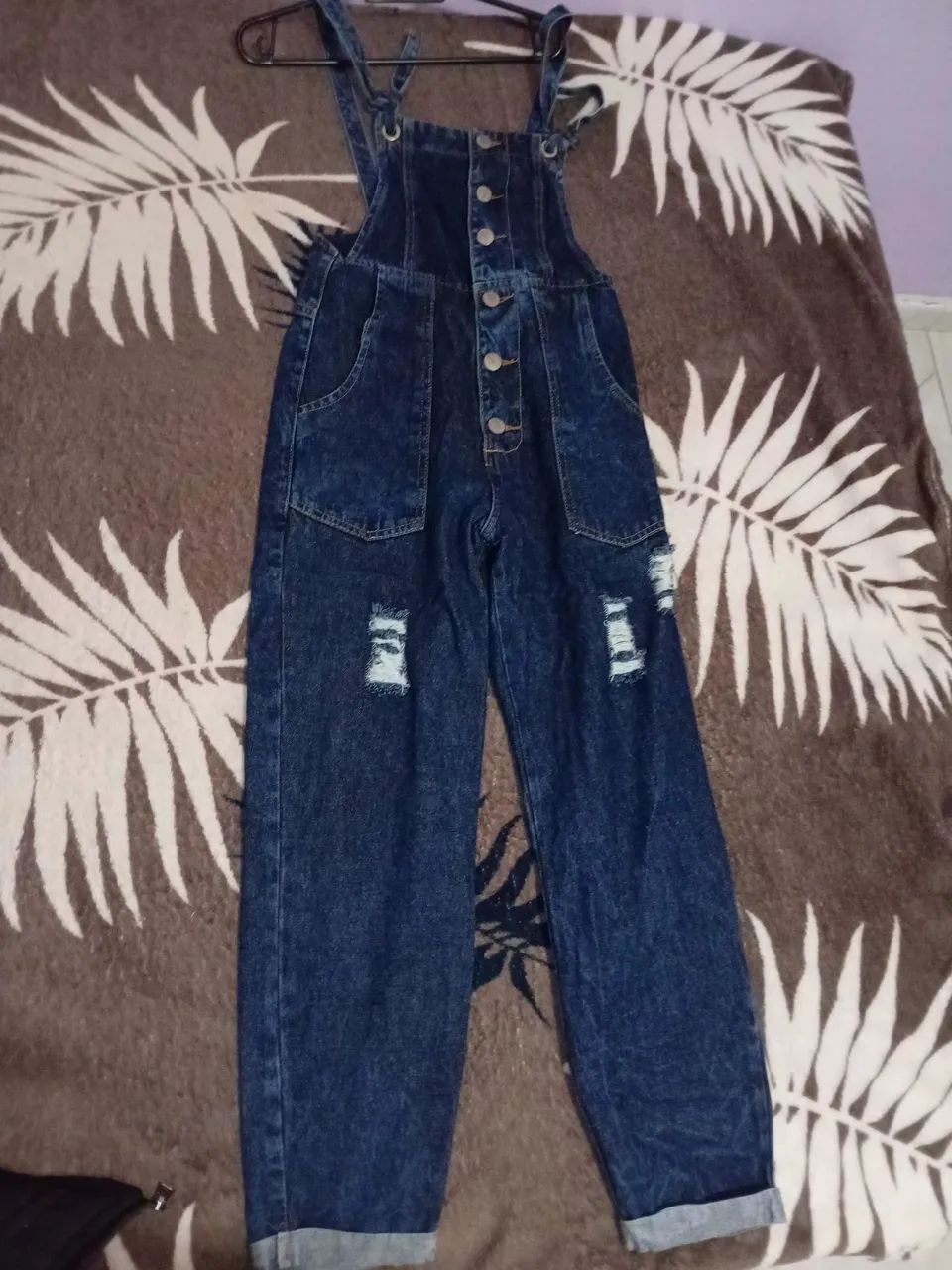 Jardineira jeans  - Foto 3