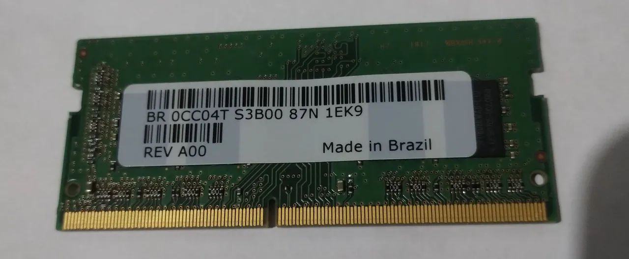 Memória DDR4 8G 2400 notebook