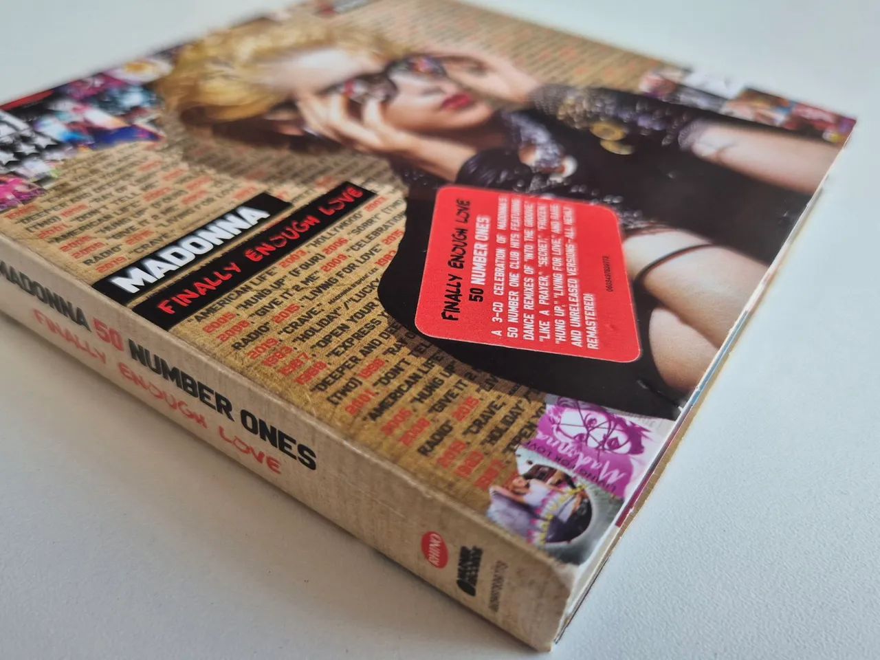 CD Madonna Finally Enough Love / cd triplo - Foto 5