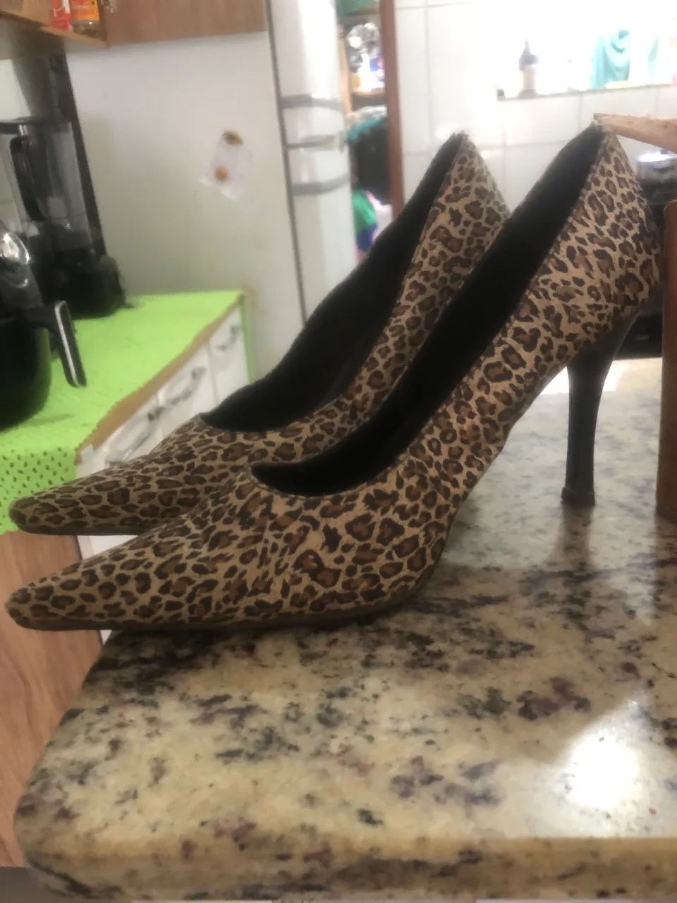 Scarpin de cetim 37 
