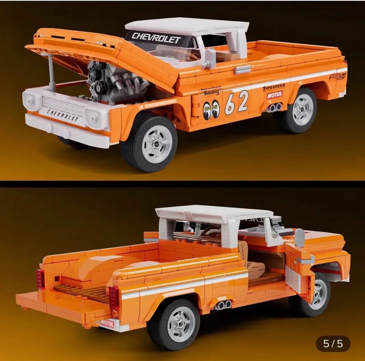Lego Caminhonete 1962 Chevy Pickup 858  - Foto 4