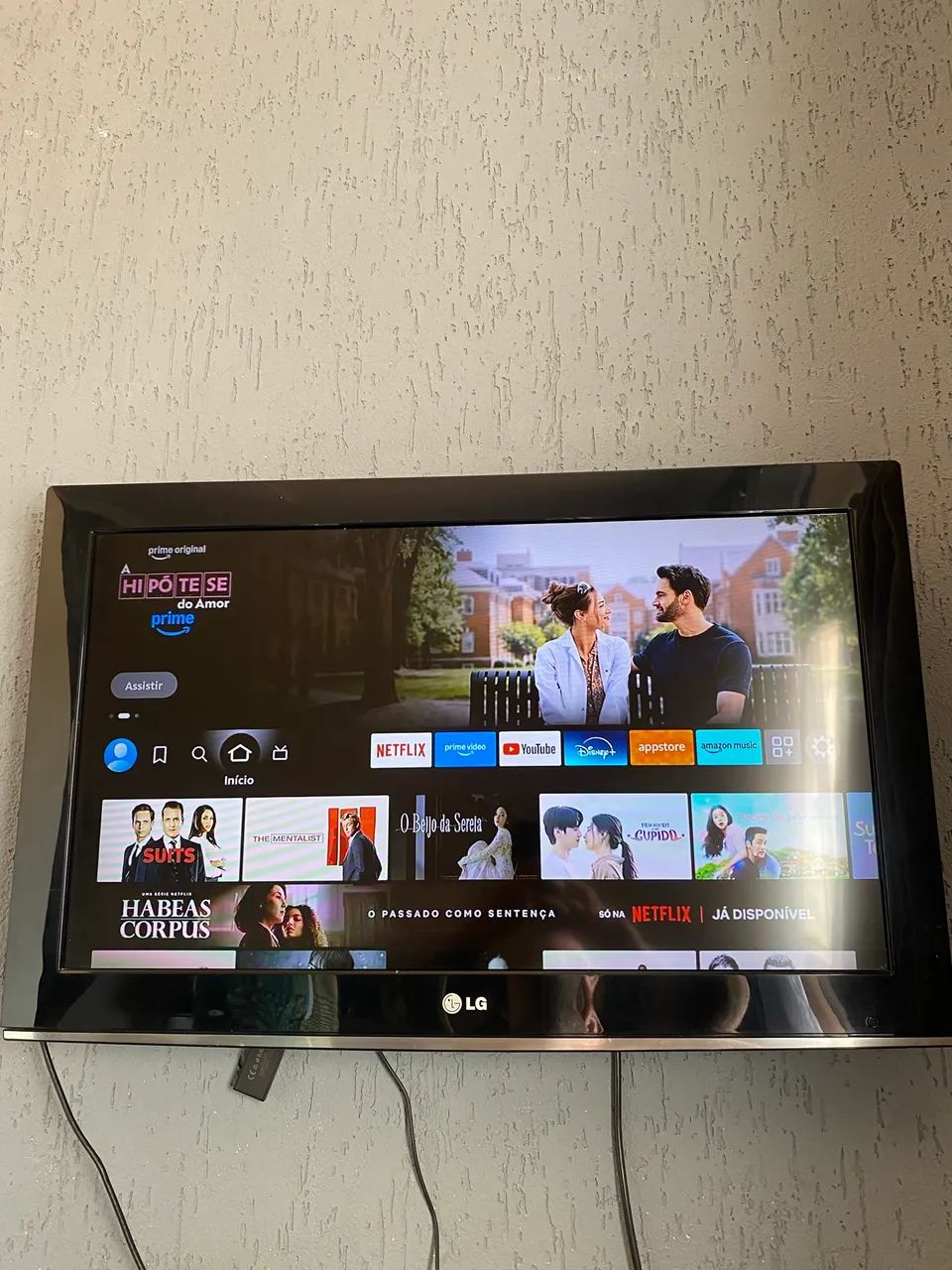 Tv LG 32+ firestick Amazon novo