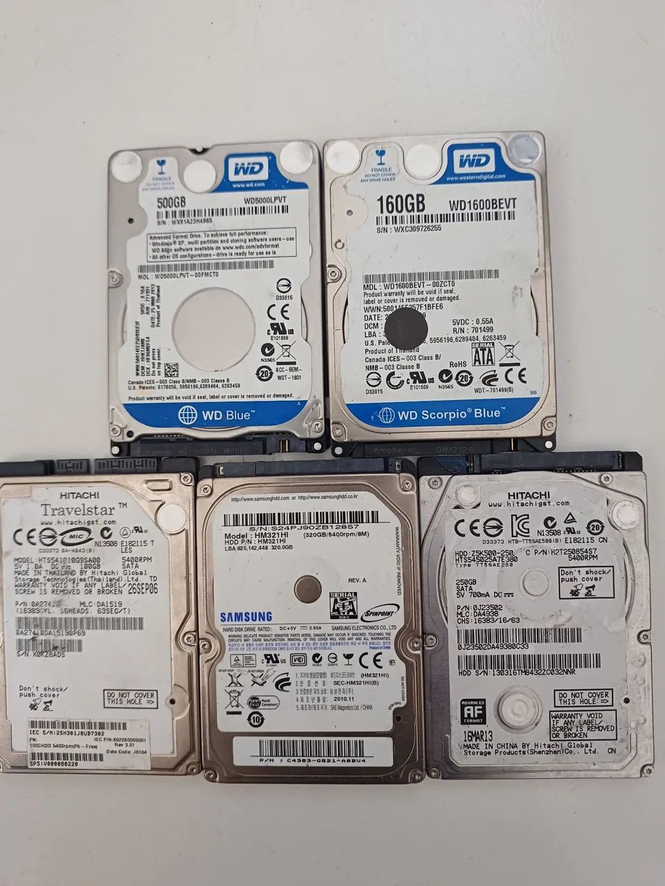 hds várias capacidades notebook 2.5  - Foto 3