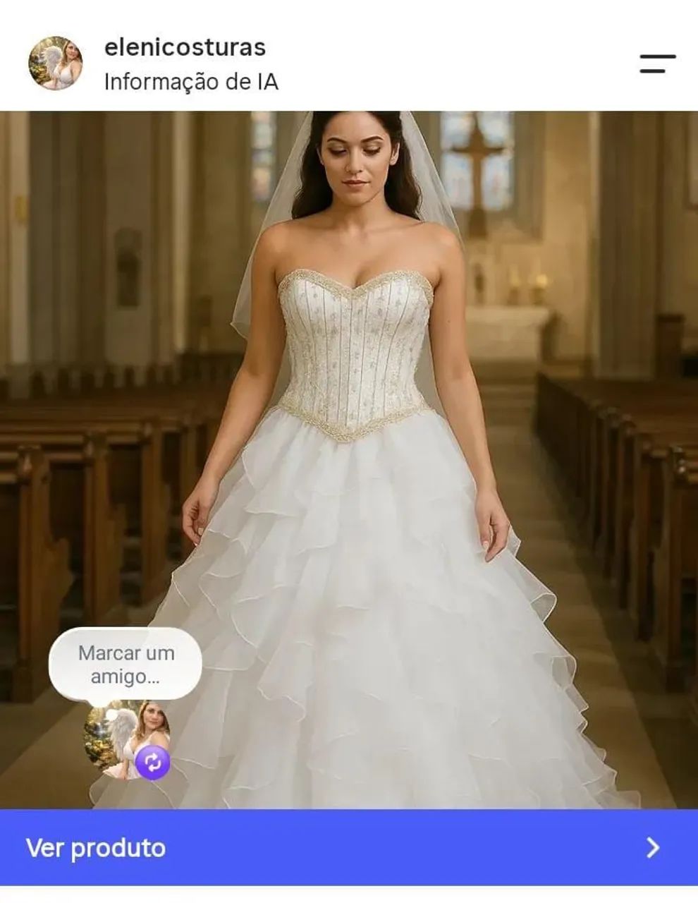 Vestido de noiva  - Foto 2