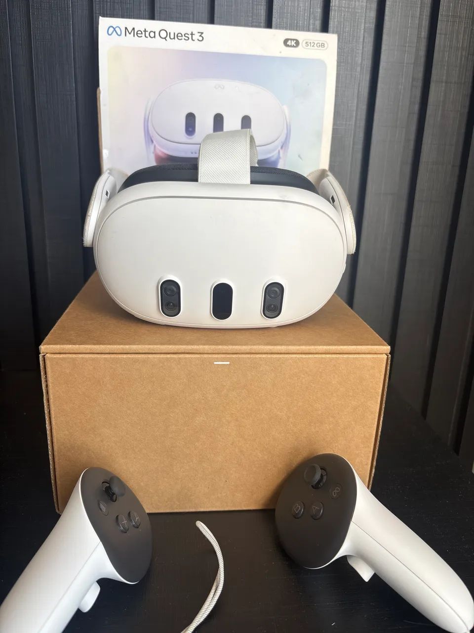 Óculos realidade virtual/ Meta quest 3 512gb semi novo - Consoles