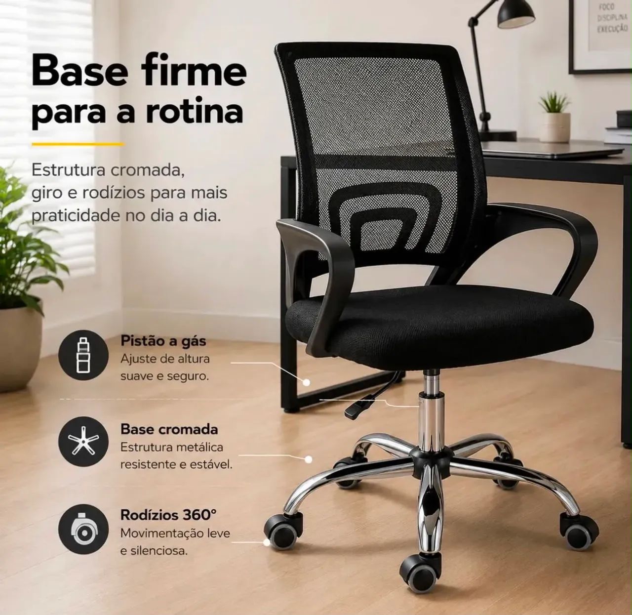 Cadeira para Escritório - Foto 2