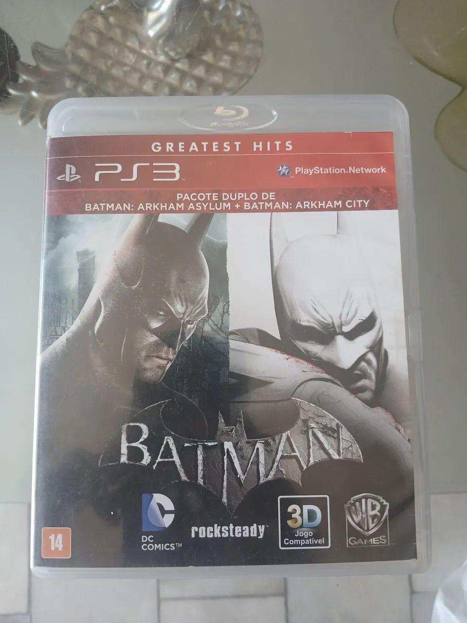 Batman aranha City e asylum ps3