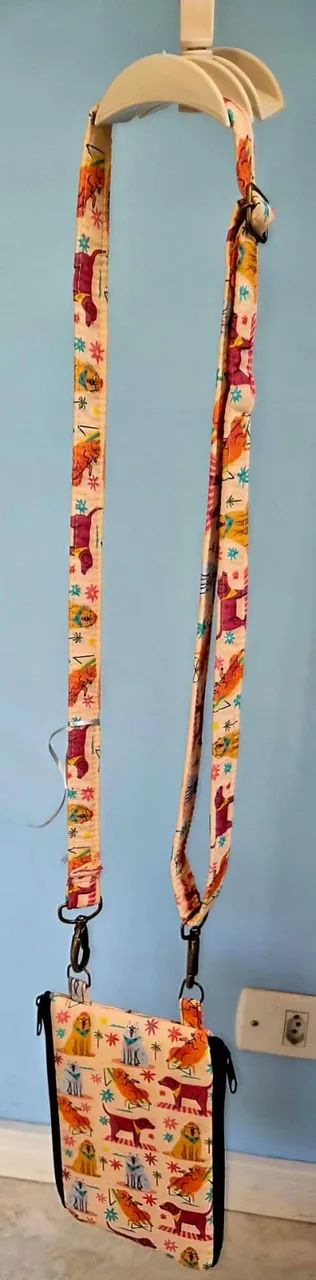 Bolsa com bolsos duplos e individuais em pachtwork - Foto 2