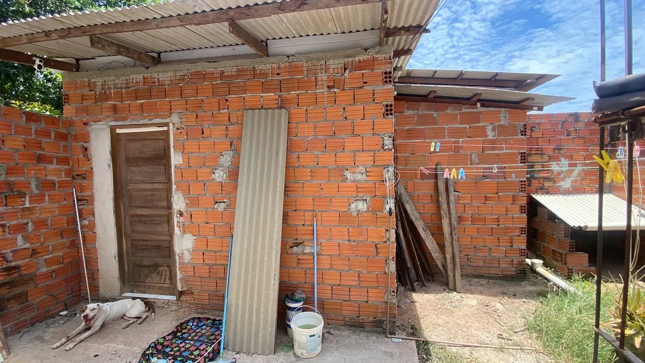 Vendo REPASSE casa 90%pronta terreno 8/20 - Foto 2