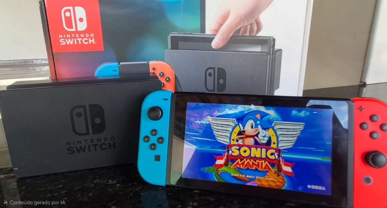 Nintendo switch v1 super conservado 