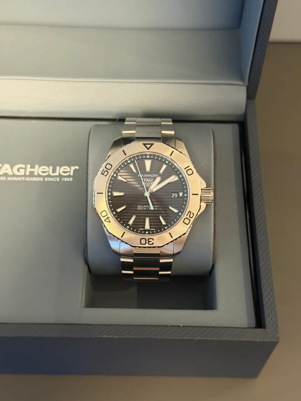 relógio tag heuer aquaracer professional 200 solargraph - Foto 3