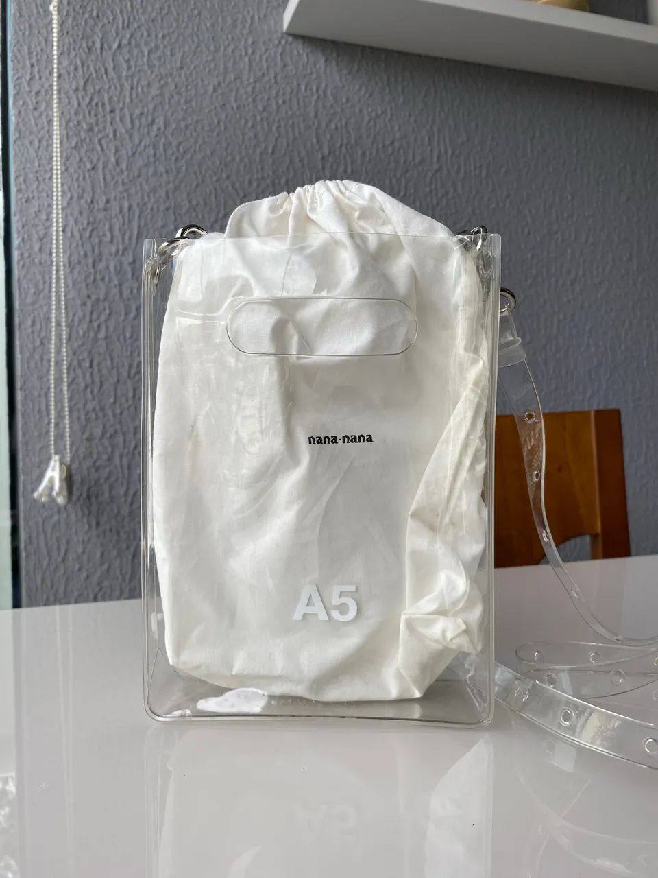 Bolsa Nana-Nana A5 - transparente 