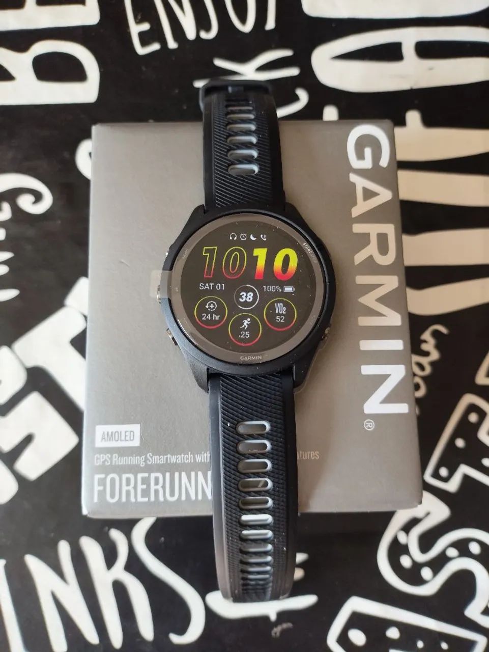 Smartwatch GARMIN Forerunner 265 - Preto - Foto 4