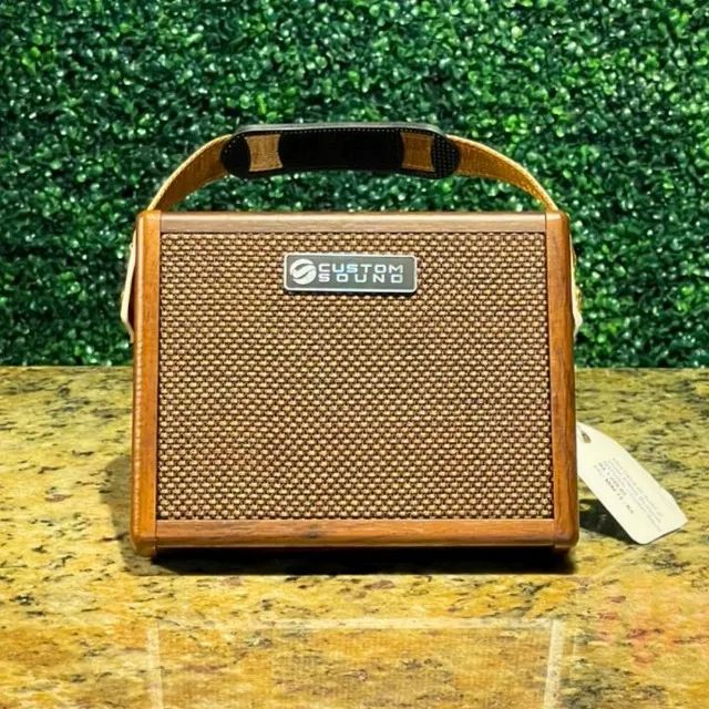 Amplificador para Violão Mini 15 NT Custom Sound com Efeito e Bluetooth