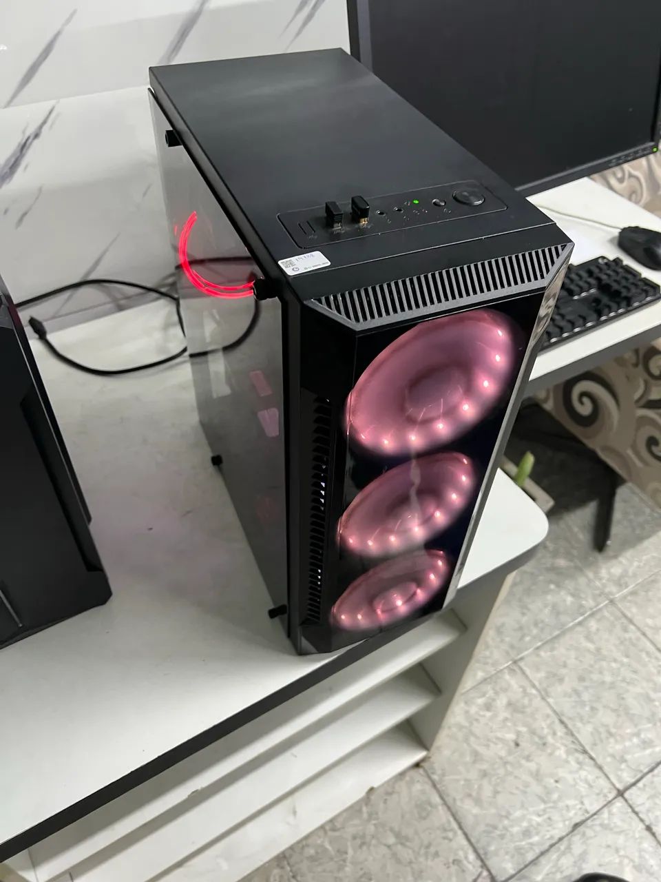 ? PC GAMER OCTA CORE AMD 32gb RAM SEM PLACA DE VÍDEO, ACEITO VENDER PEÇAS SEPARADO - Foto 4