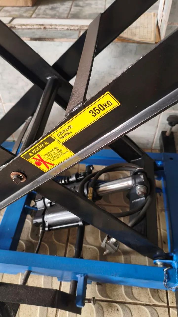 Elevador de motos 350kg zerado - Foto 5