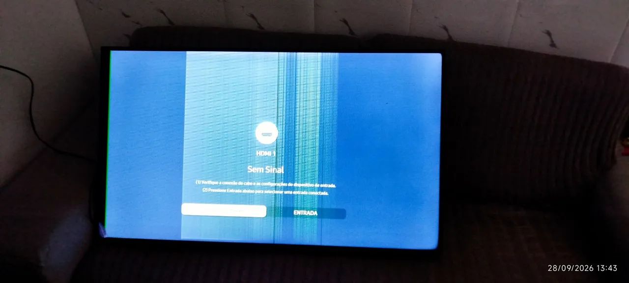  Smartv Samsung 43 ( TELA COM DEFEITO) - Foto 5