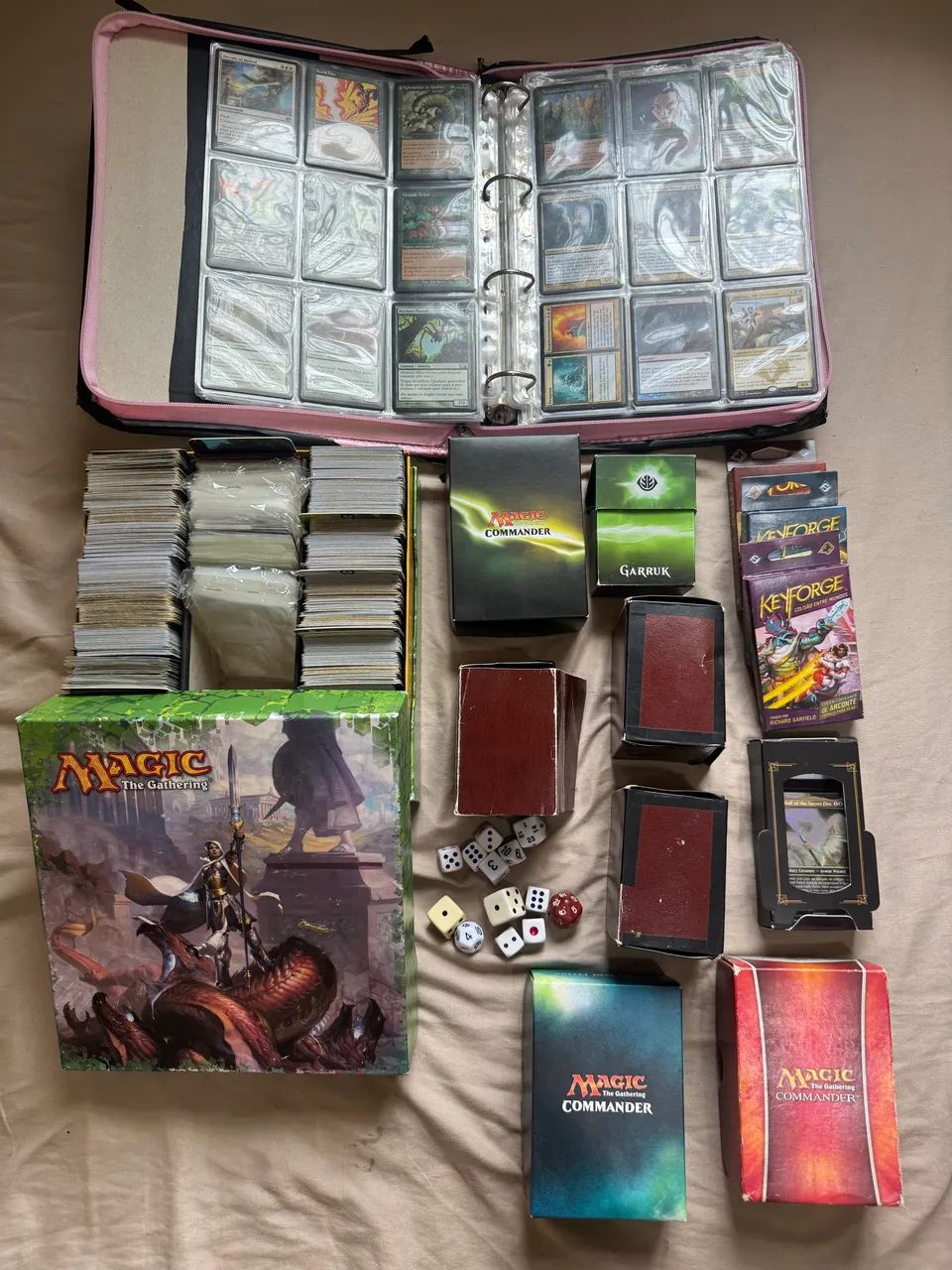 Coleção antiga de Magic MTG