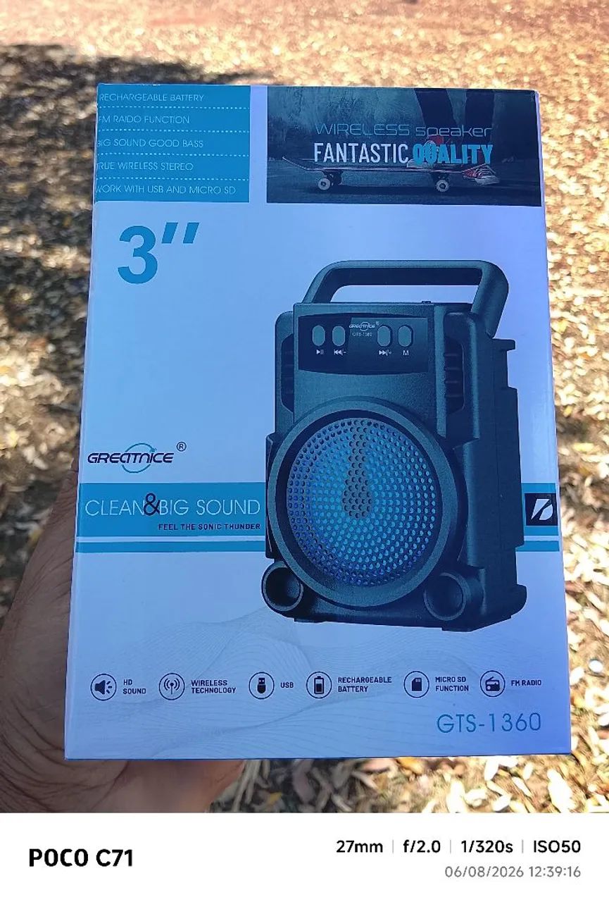 Som bluetooth GTS 1360 - Foto 4