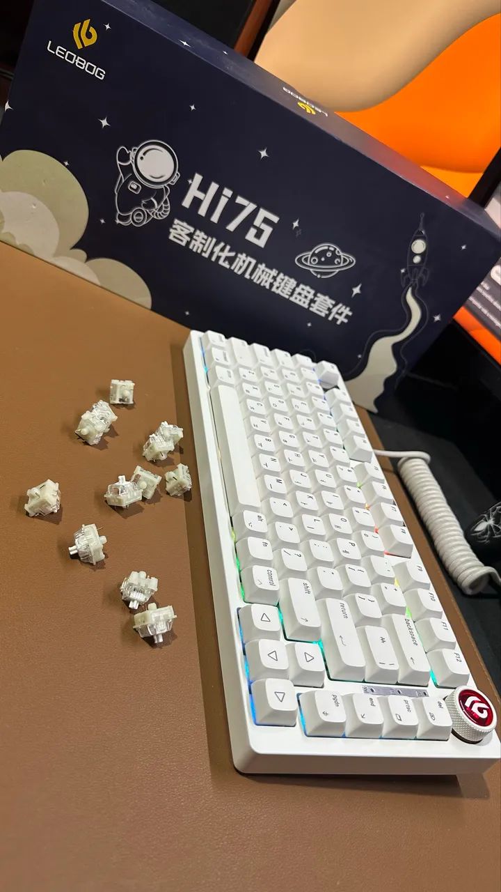 Teclado Mecânico Custom Leobog Hi75 (Alumínio CNC) - Foto 3