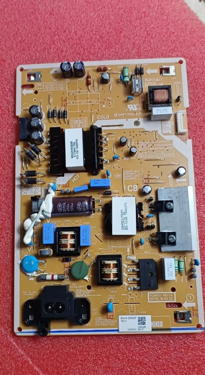 Placa Fonte tv Samsung Un40j5290 Bn44-00852f
