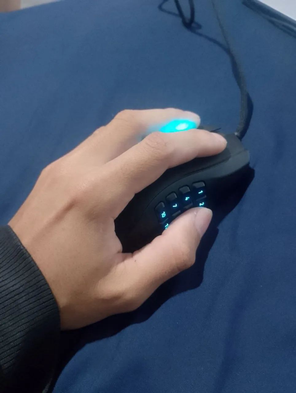 Mouse com botões para canhoto Razor nada left hand edition - Foto 2
